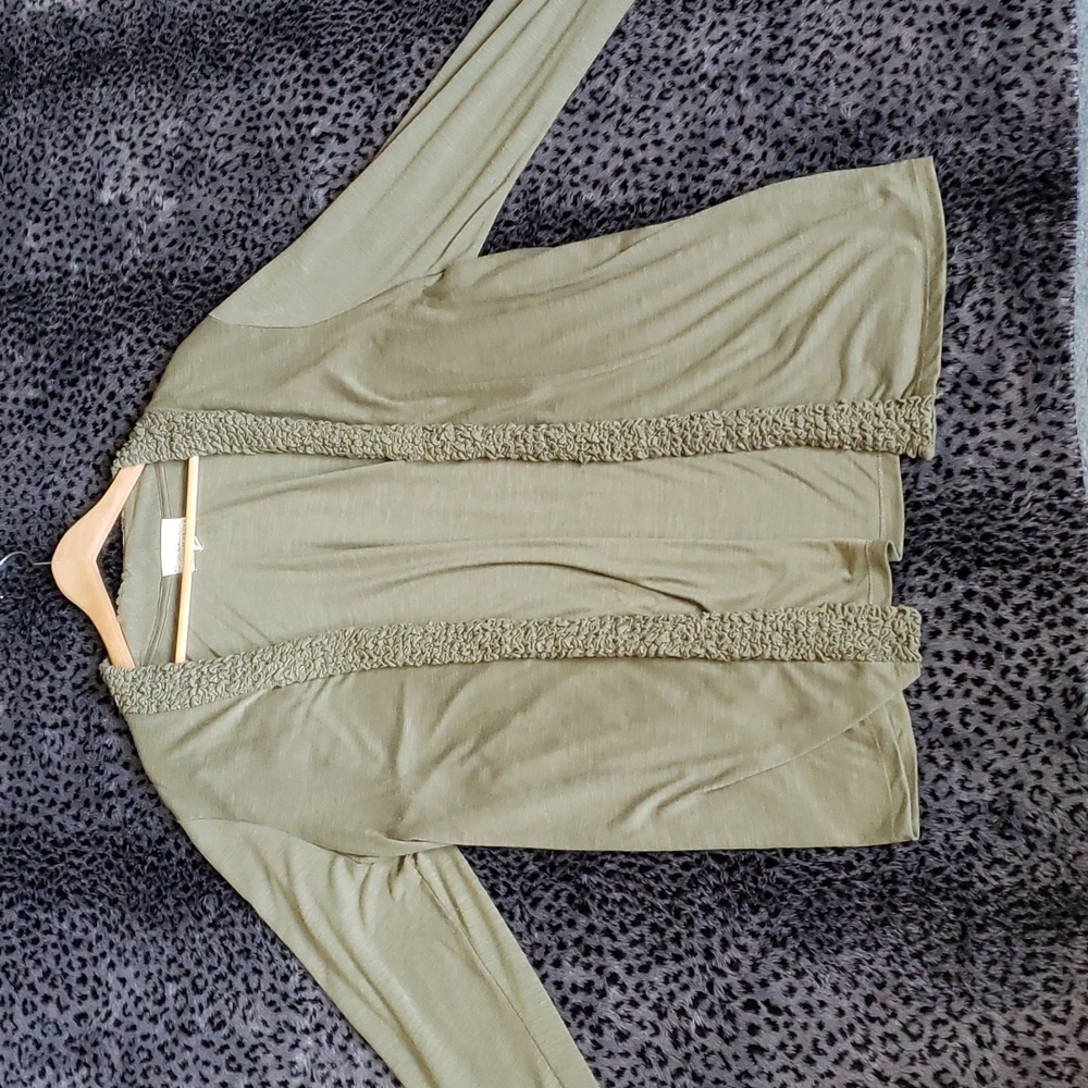 Debbie Morgan Open Cardigan
